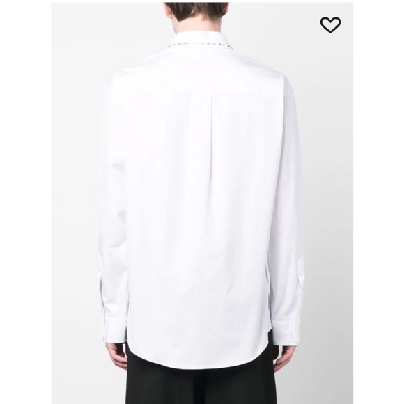 NWT Dsquared2 White Button Down Shirt - Picture 3 of 9